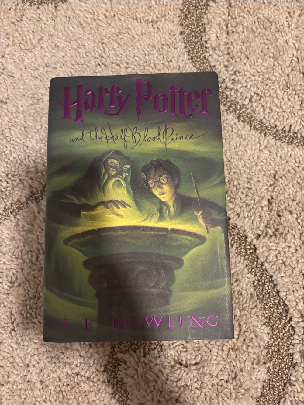 Harry Potter and the Half-Blood Prince — Green Hardcover Edition